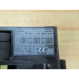 Allen Bradley 194R-HS4 Operating Handle 194RHS4 W194R-NN030P3 - Used