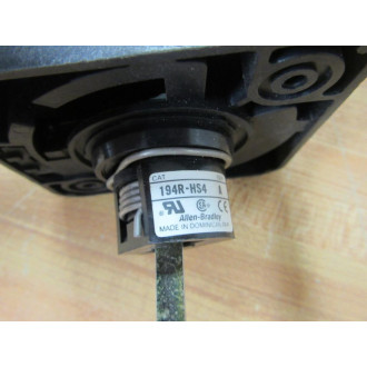 Allen Bradley 194R-HS4 Operating Handle 194RHS4 W194R-NN030P3 - Used