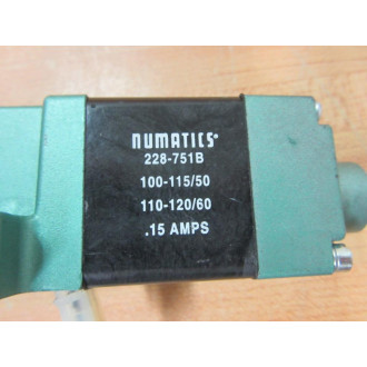 Numatics 228-751B Valve Coil  228751B (Pack of 2) - Used