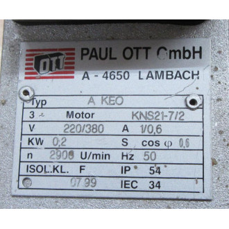 Paul Ott A-4650 Buffer A4650 WCylinder - Used