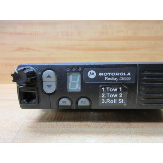 Motorola AAM50KNC9AA1AN Radius Mobile 2-Way Radio CM200 - Used
