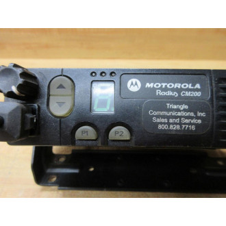 Motorola AAM50KNC9AA1AN Radius Mobile 2-Way Radio CM200 WMicrophone - Used