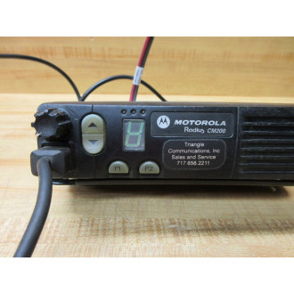 Motorola AAM50KNC9AA1AN Radius Mobile 2-Way Radio CM200 WHMN3596A - Used