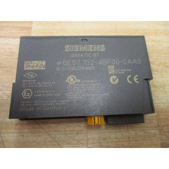 Siemens 6ES7 132-4BF00-0AA0 Simatic S7 Electronic Module - New No Box