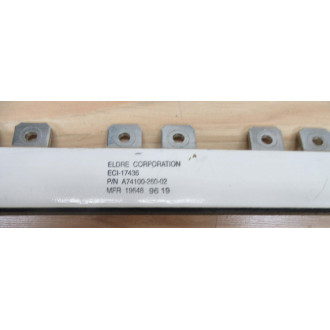 Eldre A74100-260-02 Bus Bar Block ECI-17436 - Used