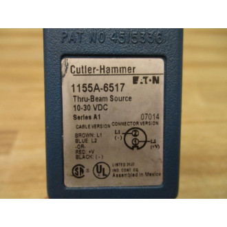 Cutler Hammer 1155A-6517 Thru-Beam Source 1155A6517 - Used