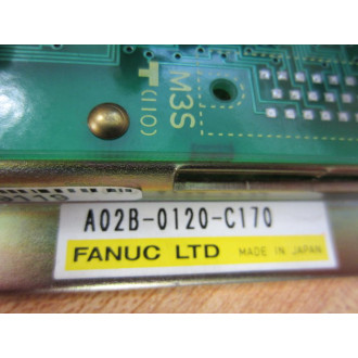 Fanuc A20B-1005-0111 Video PCB wA02B-0120-C170 A20B-1005-011104A - Used