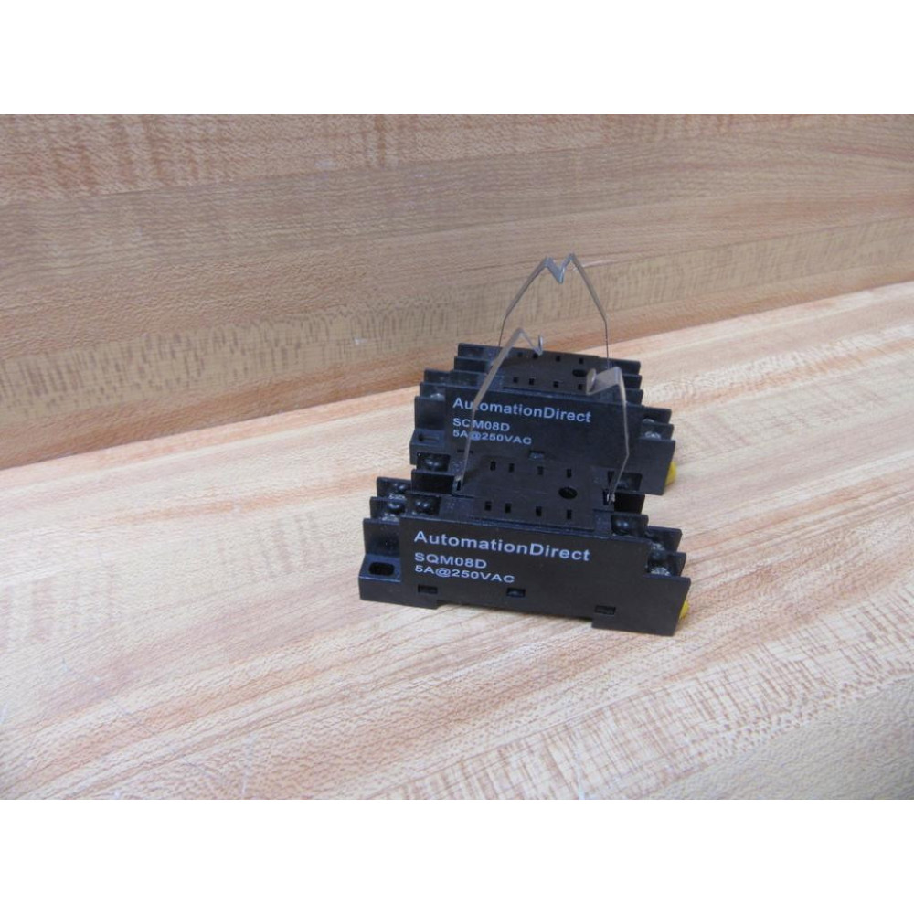Automation Direct SQM08D Relay Socket (Pack of 2) - New No Box