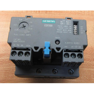 Siemens 3UB8113-4AB2 Overload Relay 3UB81134AB2 - Used