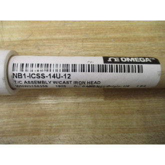 Omega NB1-ICSS-14U-12 Thermocouple Probe NB1ICSS14U12