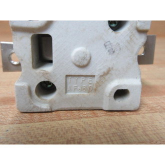 Fuji AFa60 Ceramic Fuse Holder 41-8747 Chipped (Pack of 2) - Used