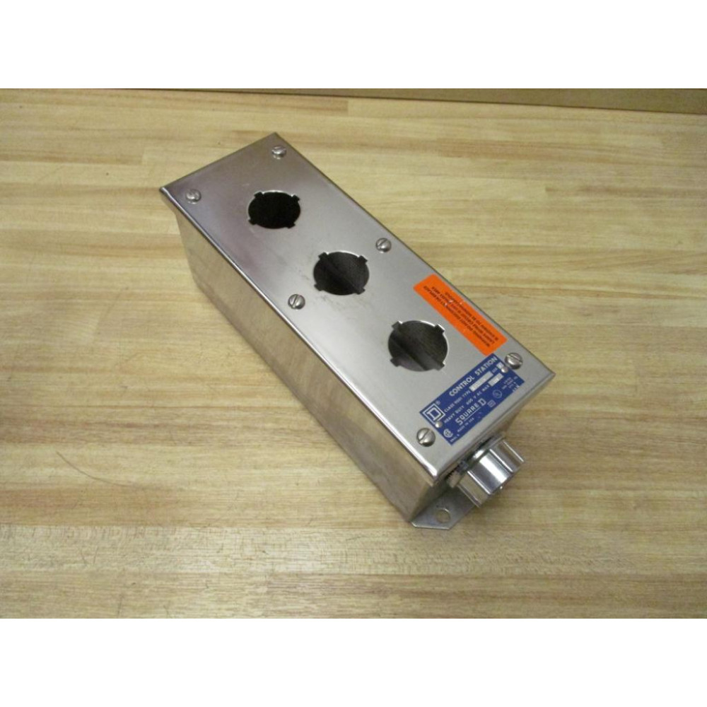 Square D 9001KYSS-3 Control Station Enclosure 9001KYSS3 - New No Box