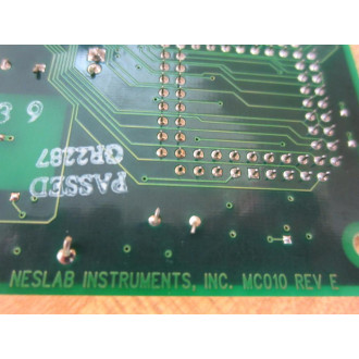 Neslab Instruments MC010 Display PCB Control Bd 025413.3C - Used
