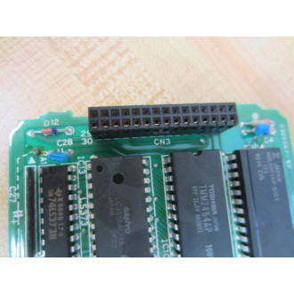 Omron 0320267-9F PC Board 3G2S6-CPU11 - Used