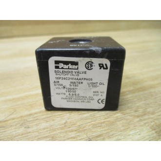 Parker 16F24C2164AAFPH05 Gold Ring Solenoid Valve