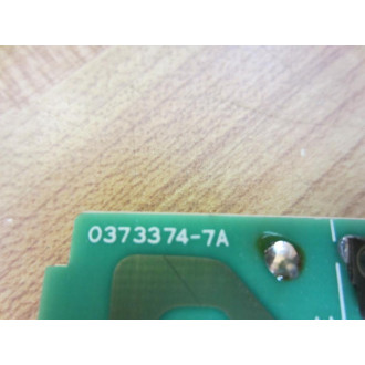Omron 0373374-7A Circuit Board 3G2S6-CPU19 - Used
