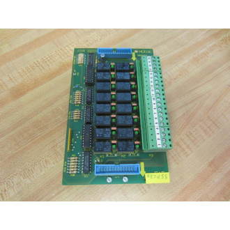 EAE MUO3C Circuit Board MU03C 983060 On Brackets wScrew Terminal Blocks - Used