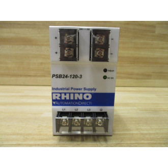 Rhino PSB24-120-3 Industrial Power Supply PSB241203 - New No Box