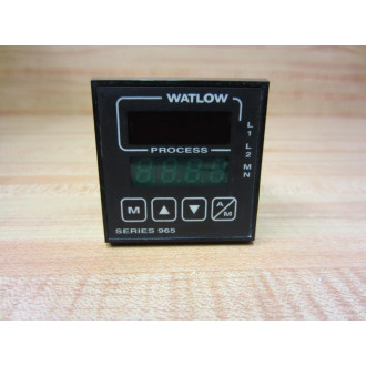 Watlow 965A-3DD0-00RG 116 DIN Microprocessor Temp Control 965A3DD000RG wo Encl - Used Watlow 965A-3DD0-00RG 116 DIN Microprocessor Temp Control 965A3DD000RG wo Encl - Used