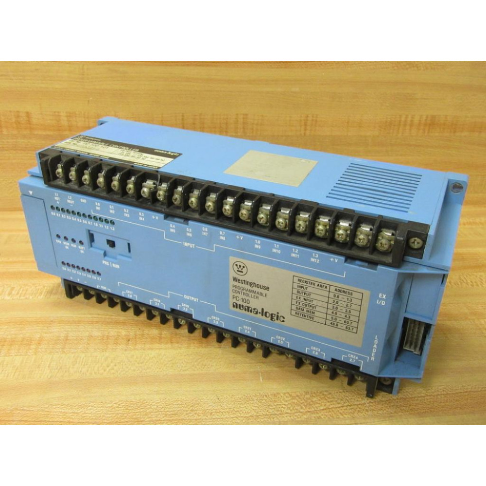 Westinghouse PC-100-101 Programmable Controller PC100101 - Used