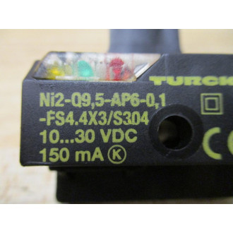 Turck Ni2-Q9,5-AP6-0,1-FS4.4X3S304 Proximity Sensor - New No Box