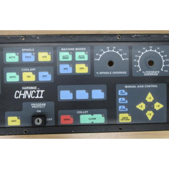 Hardinge CHNCII Control Panel PANEL ONLY - Used