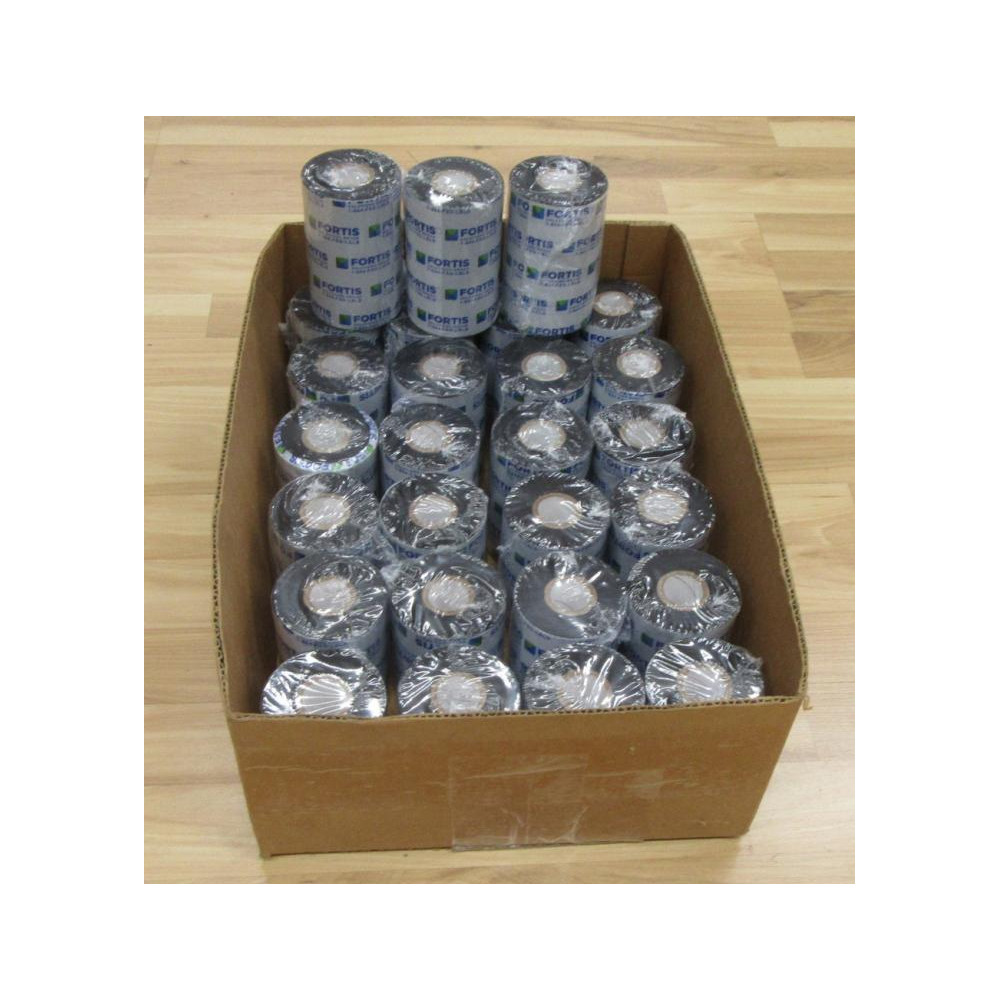 Fortis 18107675 Thermal Transfer Ribbon (Pack of 27)