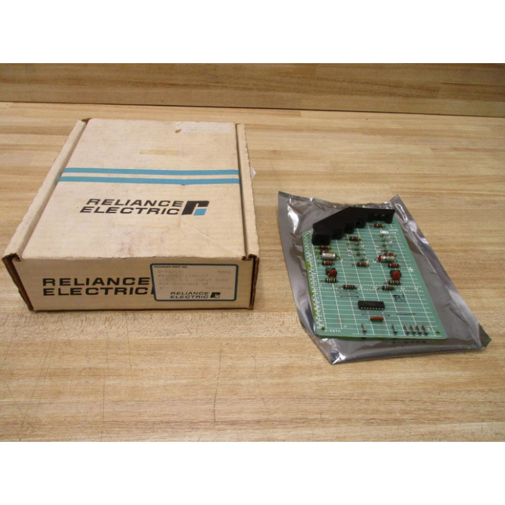 Reliance Electric 0-52711 Data Input Card 052711