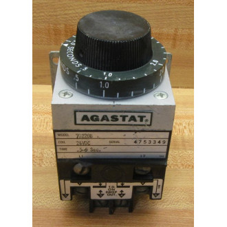 Agastat 70220B Time Delay Relay - Used