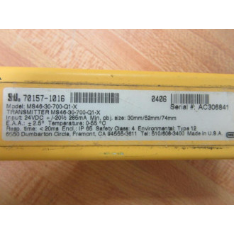 STI MS46-30-700-Q1-X Light Curtain Transmitter MS4630700Q1X - Used