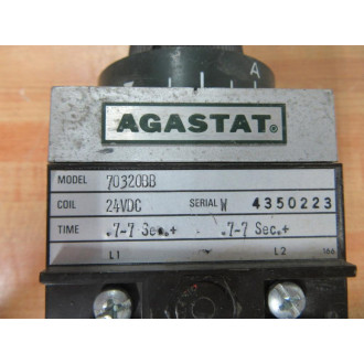 Agastat 70320BB Timing Relay - Used
