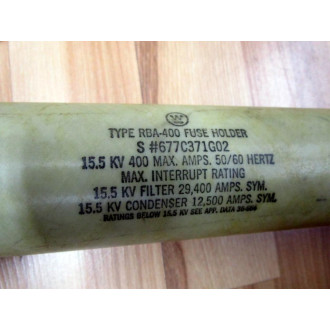 Westinghouse RBA-400 Fuse 677C371G02 - Used