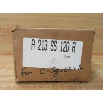 Ingersoll-Rand A 213 SS 120 A ARO Solenoid Air Control Valve A212SS120A WO Coil