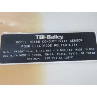 TBI-Bailey TB466 Conductivity Sensor - Used