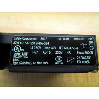 Schmersal AZM 161SK-1212RKA-024 Safety Interlock Switch AZM161SK1212RKA024 - New No Box