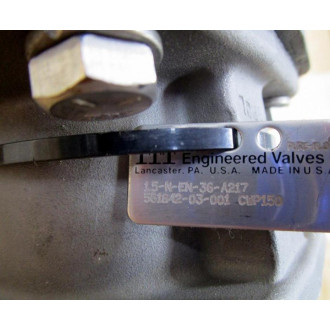 ITT Advantage 1.5-N-EN-36-A217 Diaphragm Valve 15NEN36A217 WO Side Body - Used