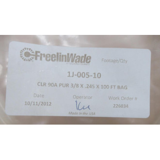 FreelinWade 1J-005-10 Tubing 1J00510 100' Feet
