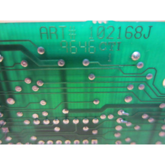 Nordson 104988D Panel Control Board 102168J - Used