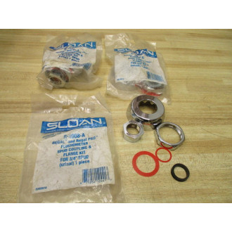 Sloan R-1008-A Spud Coupling & Flange Kit 3308078 (Pack of 3)