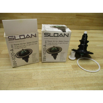 Sloan EBV-1020-A Water Closet Repair Kit EBV1020A (Pack of 2)
