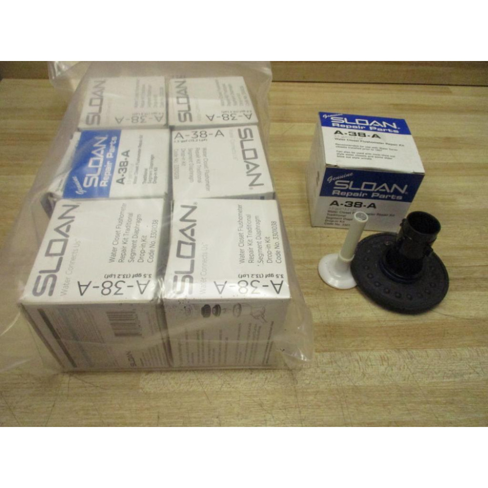Sloan A-38-A Segment Diaphragm Drop-In Kit A38A (Pack of 7)