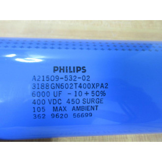 Philips A21509-532-02 BC Capacitor A2150953202 Slightly Chipped - New No Box