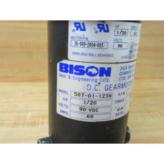 Bison 507-01-123H DC Gear Motor - Used