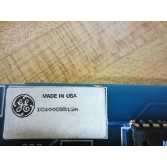 General Electric IC600CB512 CCU4 Expanded Logic Ctrl IC600CB512A - New No Box