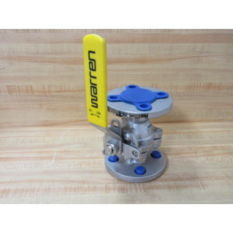 Warren A351CF8M Stainless Steel Ball Valve 6156 34" - New No Box