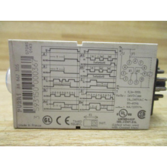 Crouzet PU2R1 Timer Relay - Used
