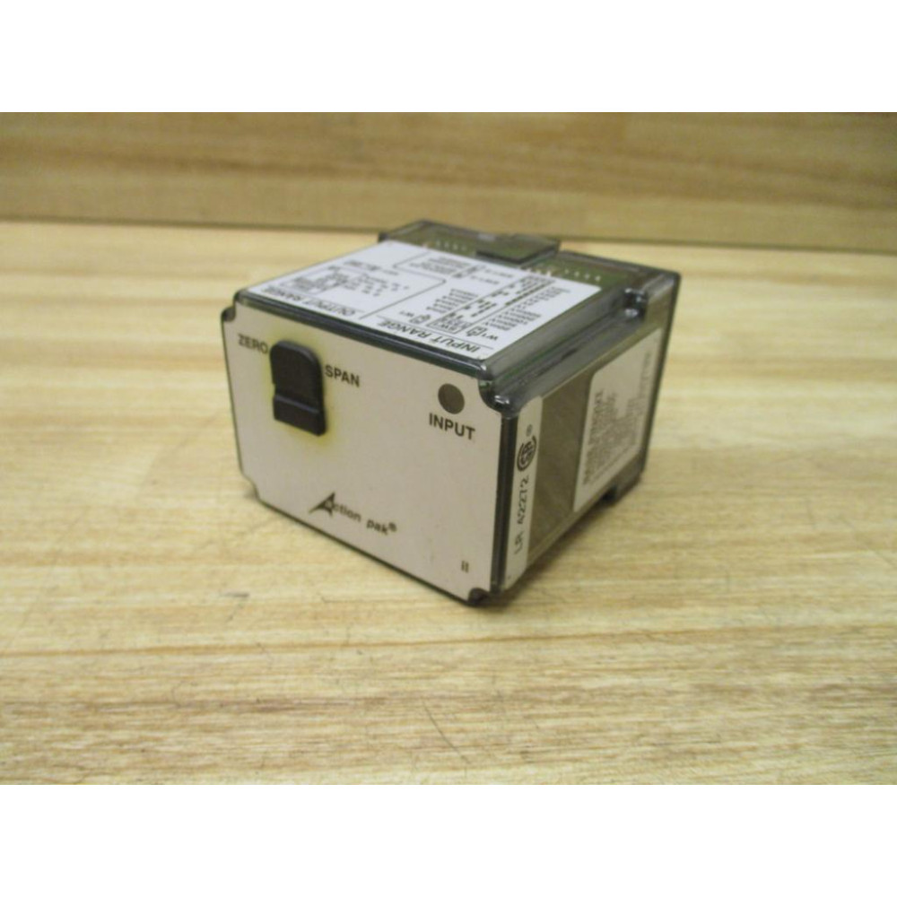 Action Instruments 4380-2000-1 Action Pak Signal Conditioner Relay - Used
