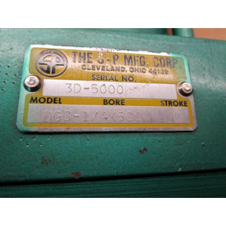 The S-P Mfg. DG3-14 X 5CC Cylinder DG314X5CC - New No Box