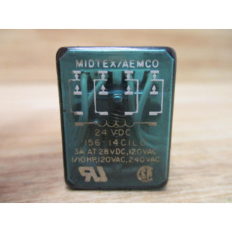 Midland Ross 156-14C1L0 Midtex Relay 15614C1L0 (Pack of 3) - Used