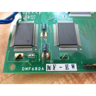 Optrex DMF682A 5.3"LCD REPLC Panel PWB682A-C WMEL-D32-49 - Used
